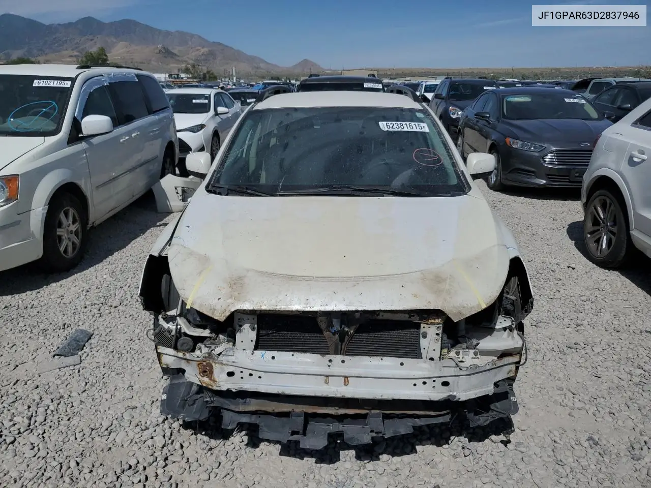 2013 Subaru Impreza Sport Limited VIN: JF1GPAR63D2837946 Lot: 62381615