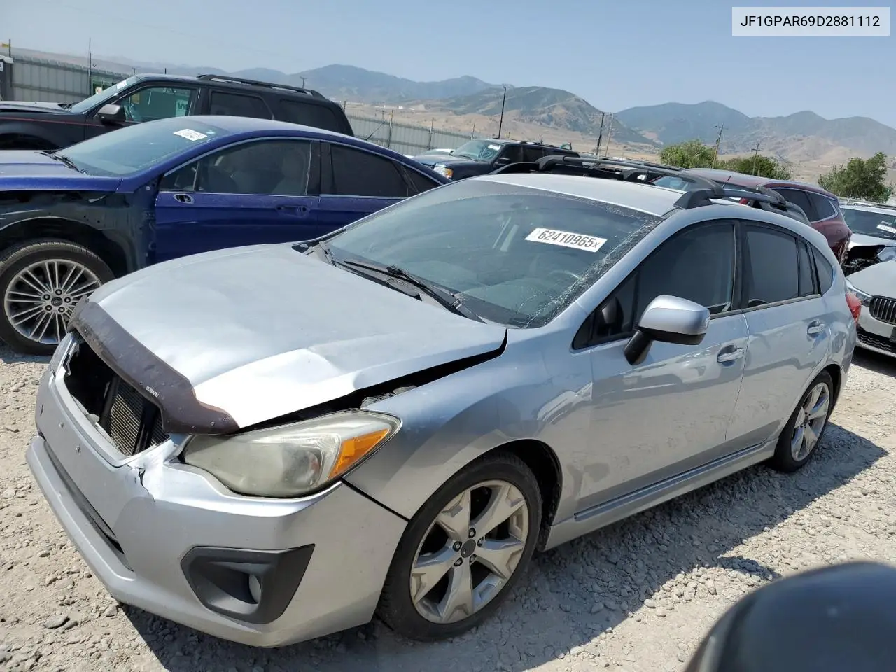 2013 Subaru Impreza Sport Limited VIN: JF1GPAR69D2881112 Lot: 62410965