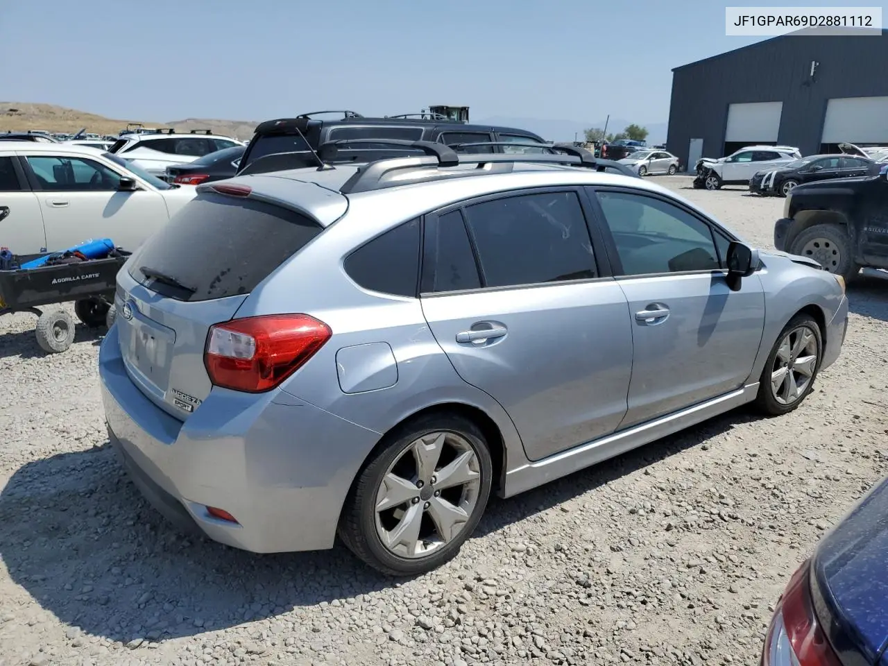 2013 Subaru Impreza Sport Limited VIN: JF1GPAR69D2881112 Lot: 62410965
