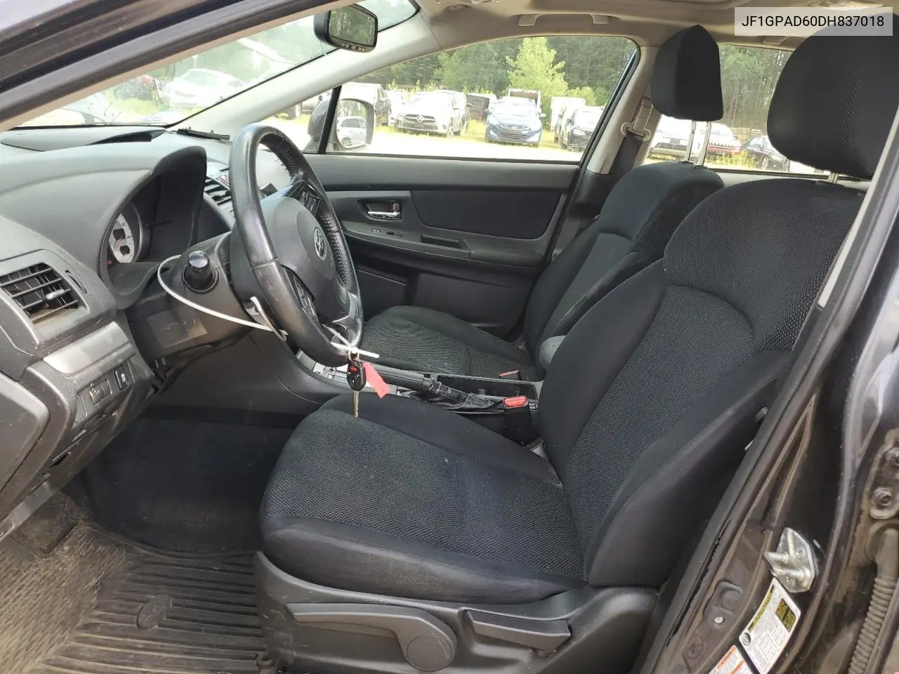 2013 Subaru Impreza Premium VIN: JF1GPAD60DH837018 Lot: 62561195