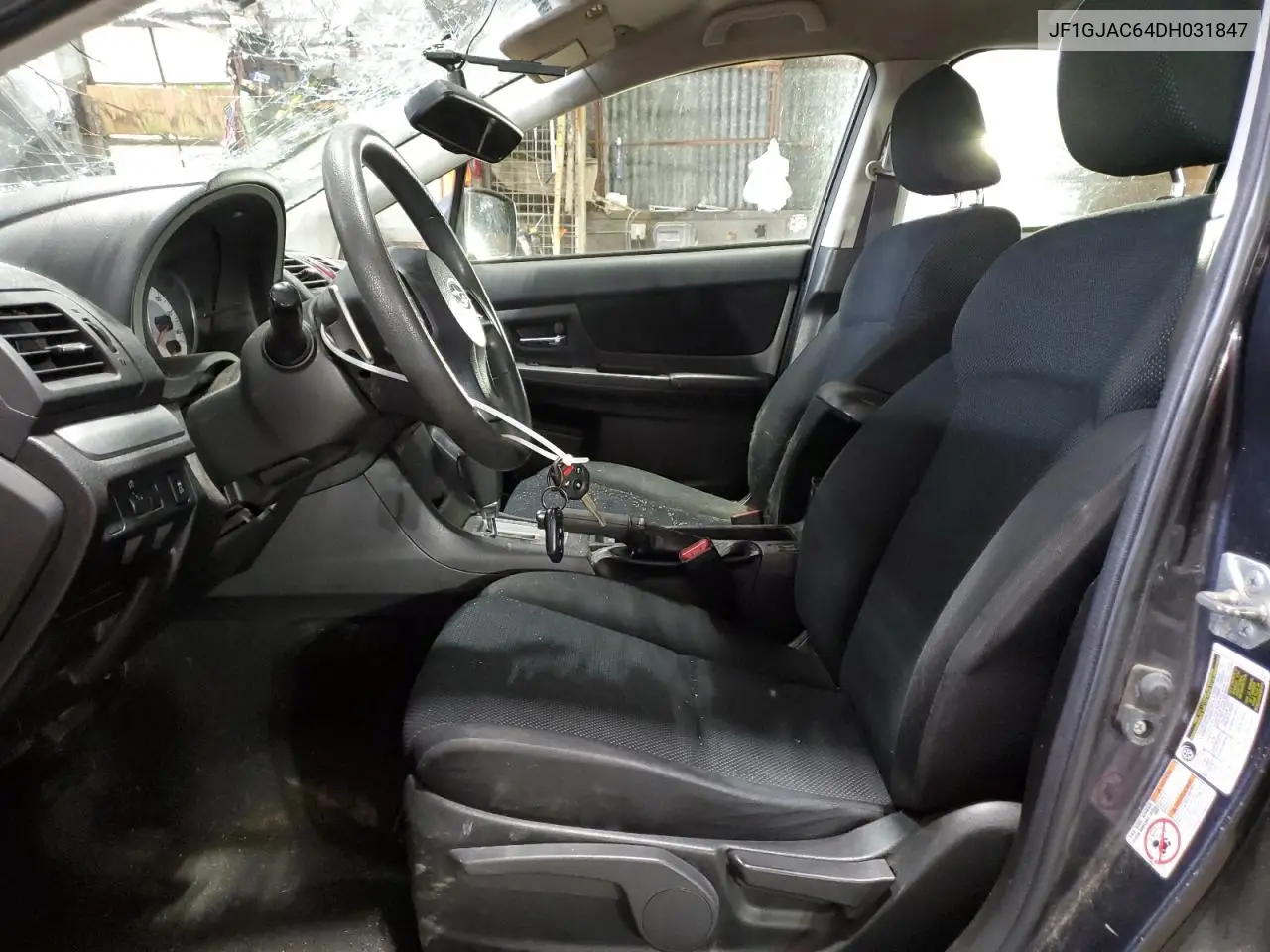 2013 Subaru Impreza Premium VIN: JF1GJAC64DH031847 Lot: 62607545