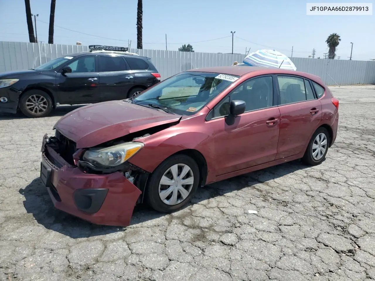 2013 Subaru Impreza VIN: JF1GPAA66D2879913 Lot: 62792305