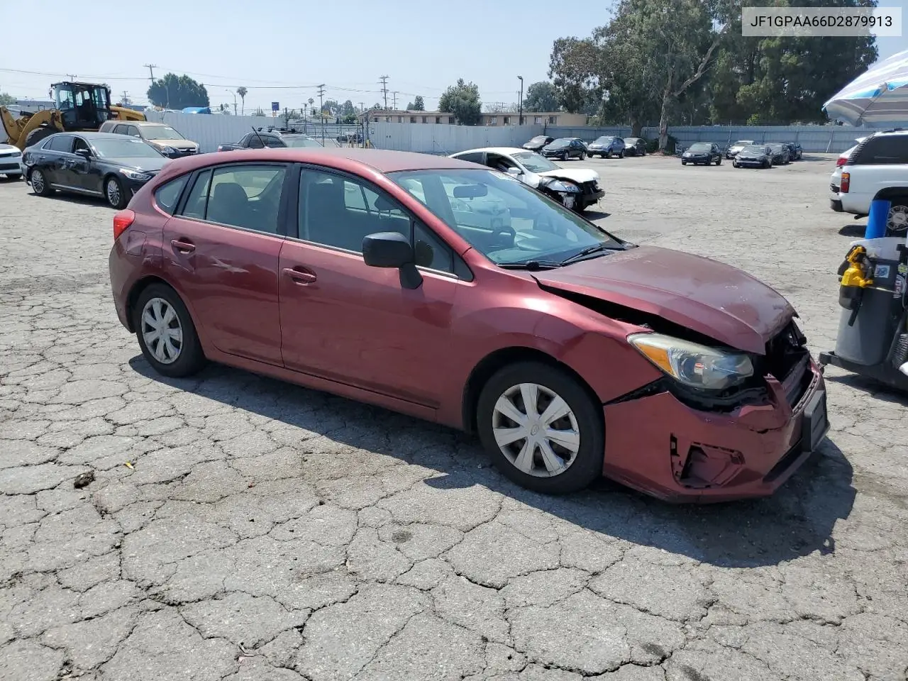 2013 Subaru Impreza VIN: JF1GPAA66D2879913 Lot: 62792305