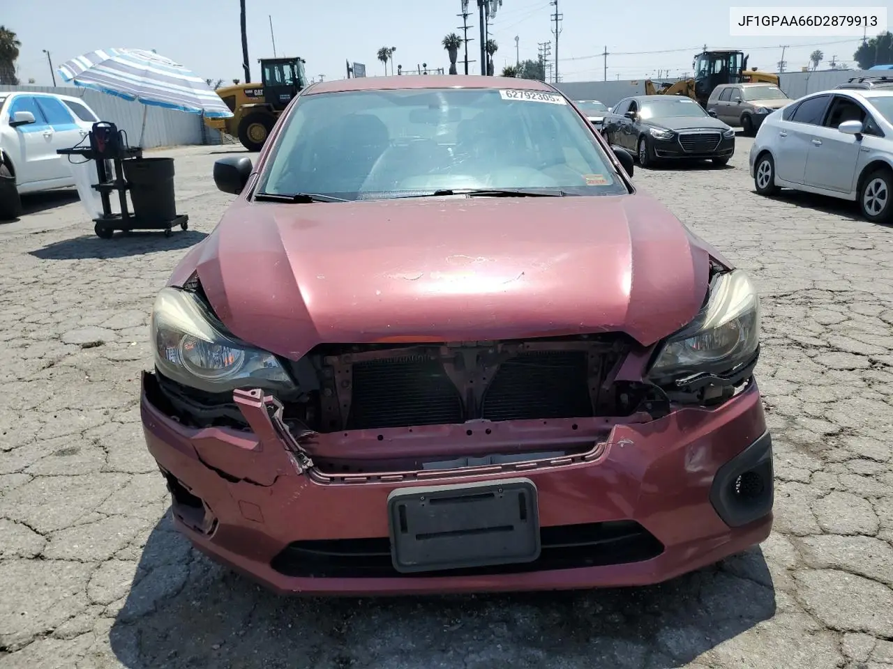 2013 Subaru Impreza VIN: JF1GPAA66D2879913 Lot: 62792305