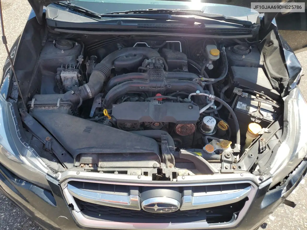 2013 Subaru Impreza VIN: JF1GJAA69DH025786 Lot: 62903165