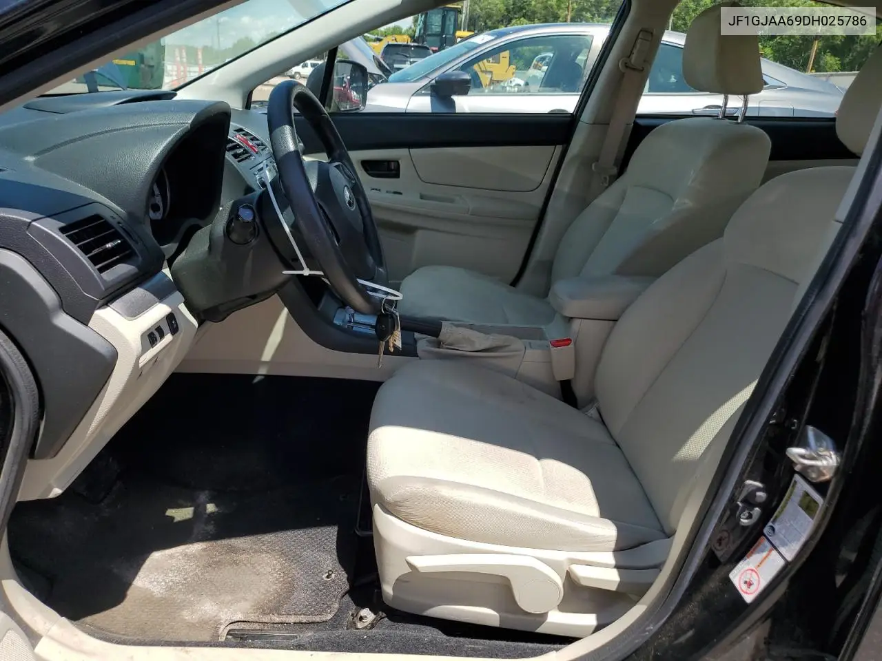2013 Subaru Impreza VIN: JF1GJAA69DH025786 Lot: 62903165