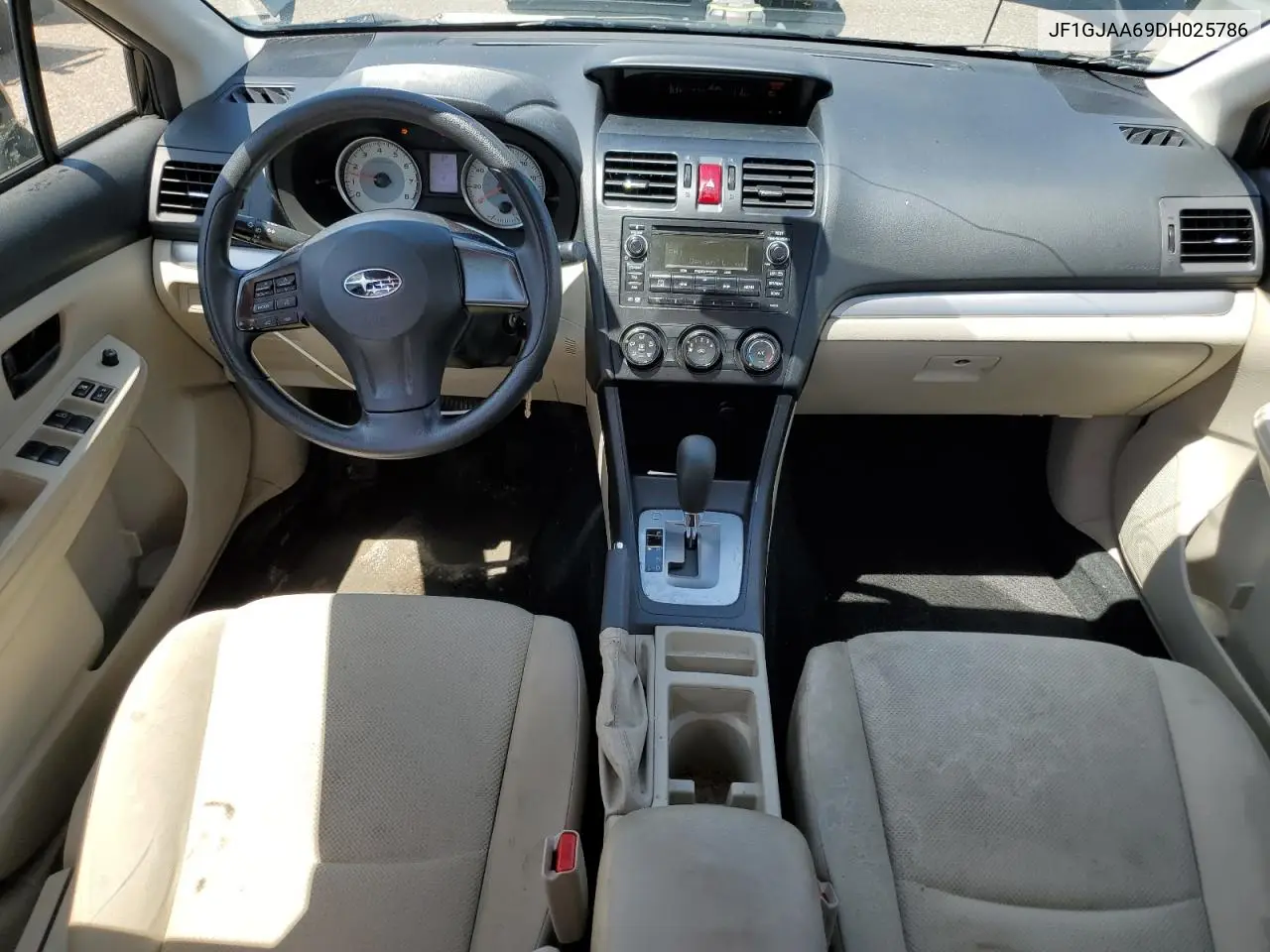 2013 Subaru Impreza VIN: JF1GJAA69DH025786 Lot: 62903165