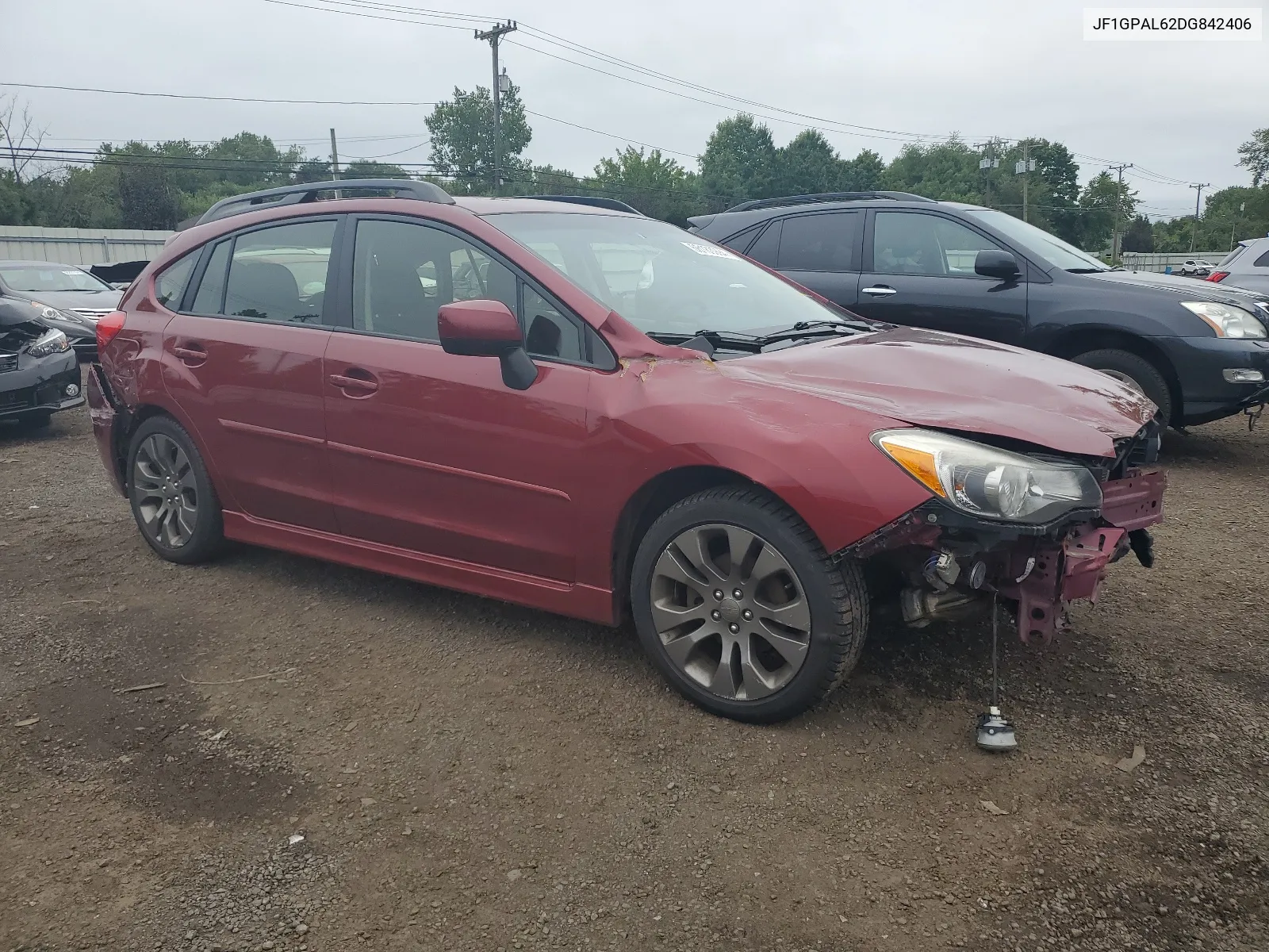 2013 Subaru Impreza Sport Premium VIN: JF1GPAL62DG842406 Lot: 66183994