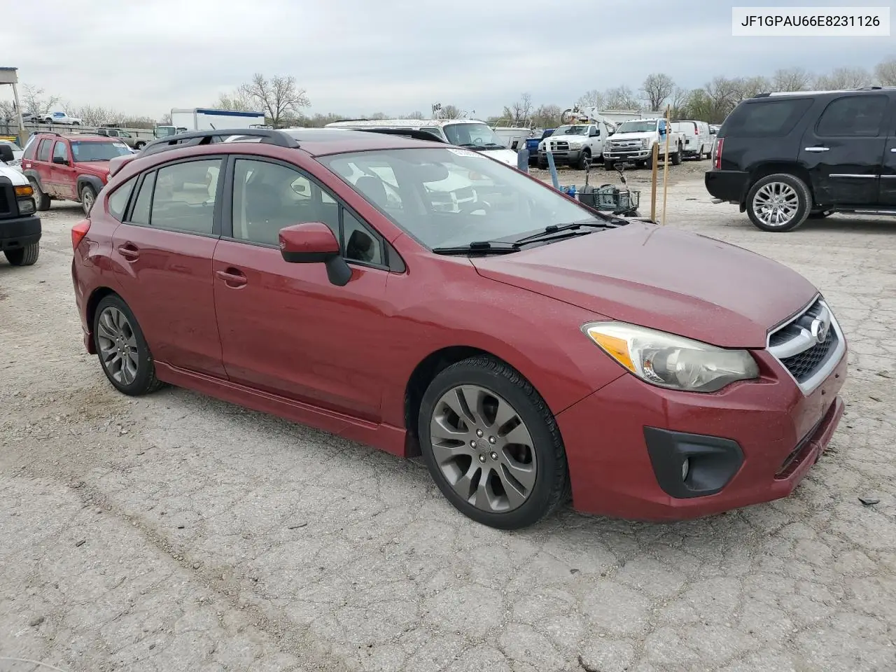 2014 Subaru Impreza Sport Limited VIN: JF1GPAU66E8231126 Lot: 51336185