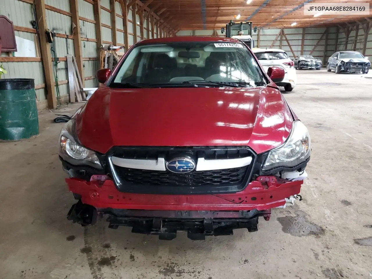 2014 Subaru Impreza VIN: JF1GPAA68E8284169 Lot: 55174255