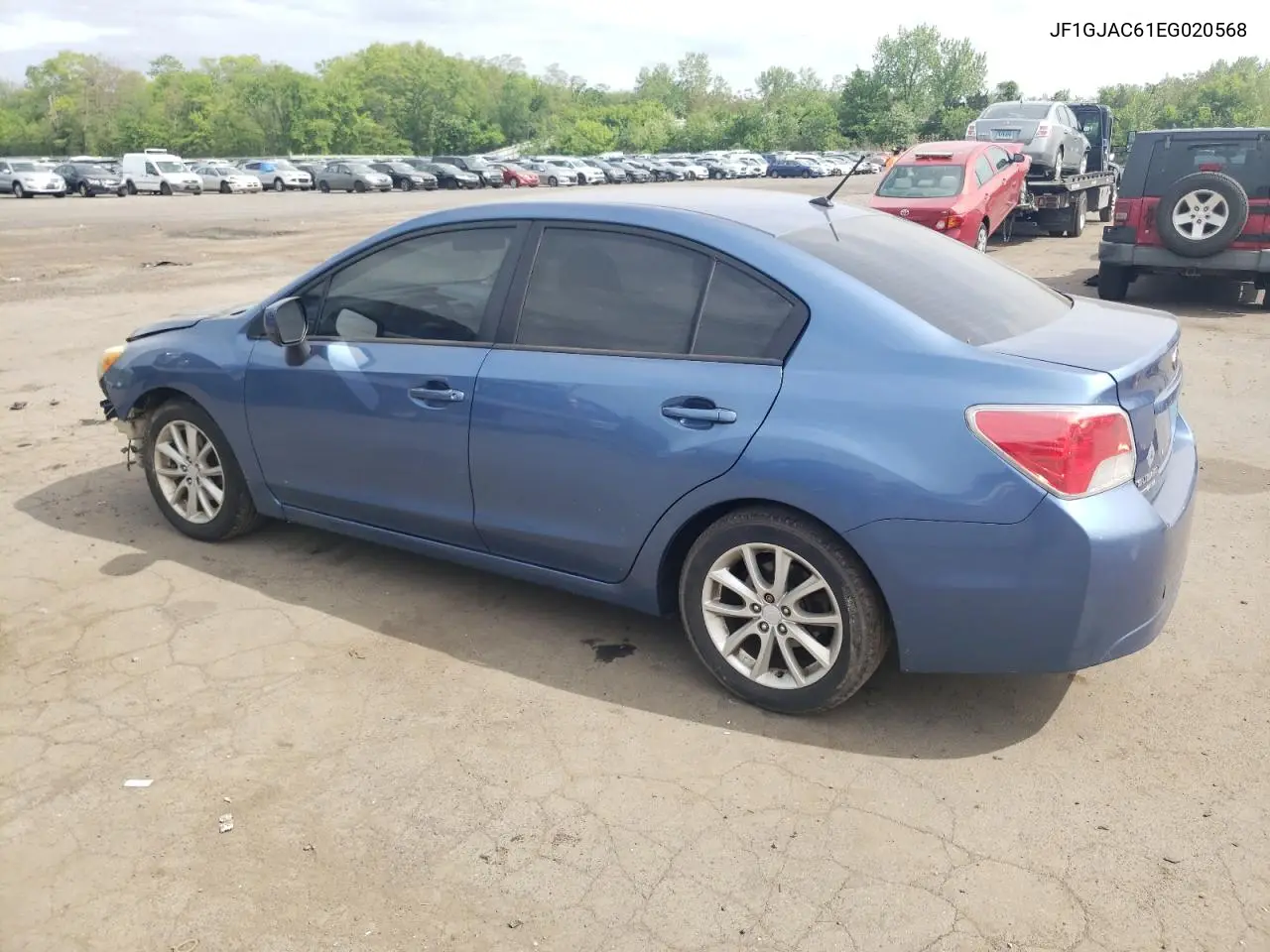 2014 Subaru Impreza Premium VIN: JF1GJAC61EG020568 Lot: 56786785