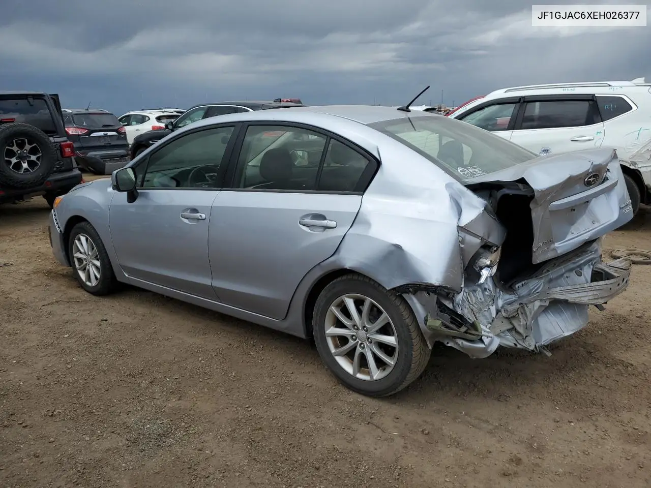 2014 Subaru Impreza Premium VIN: JF1GJAC6XEH026377 Lot: 57051015