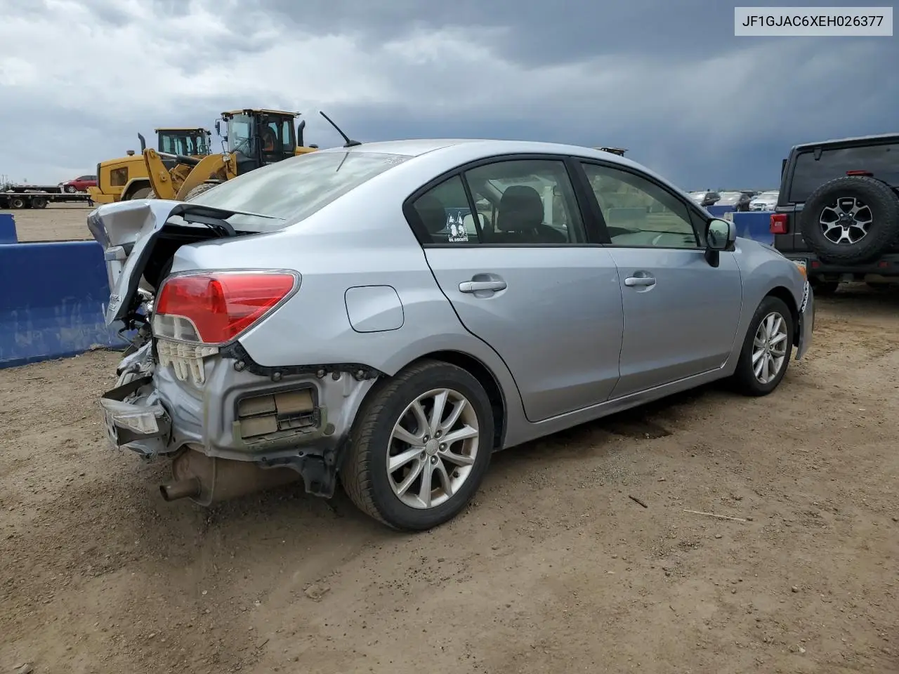 2014 Subaru Impreza Premium VIN: JF1GJAC6XEH026377 Lot: 57051015