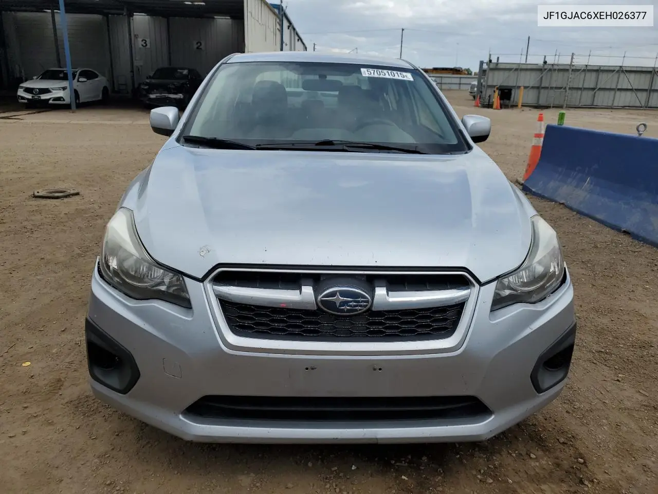 2014 Subaru Impreza Premium VIN: JF1GJAC6XEH026377 Lot: 57051015