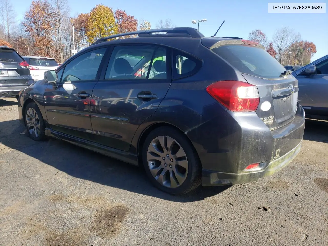 2014 Subaru Impreza Sport Premium VIN: JF1GPAL67E8280689 Lot: 78605574