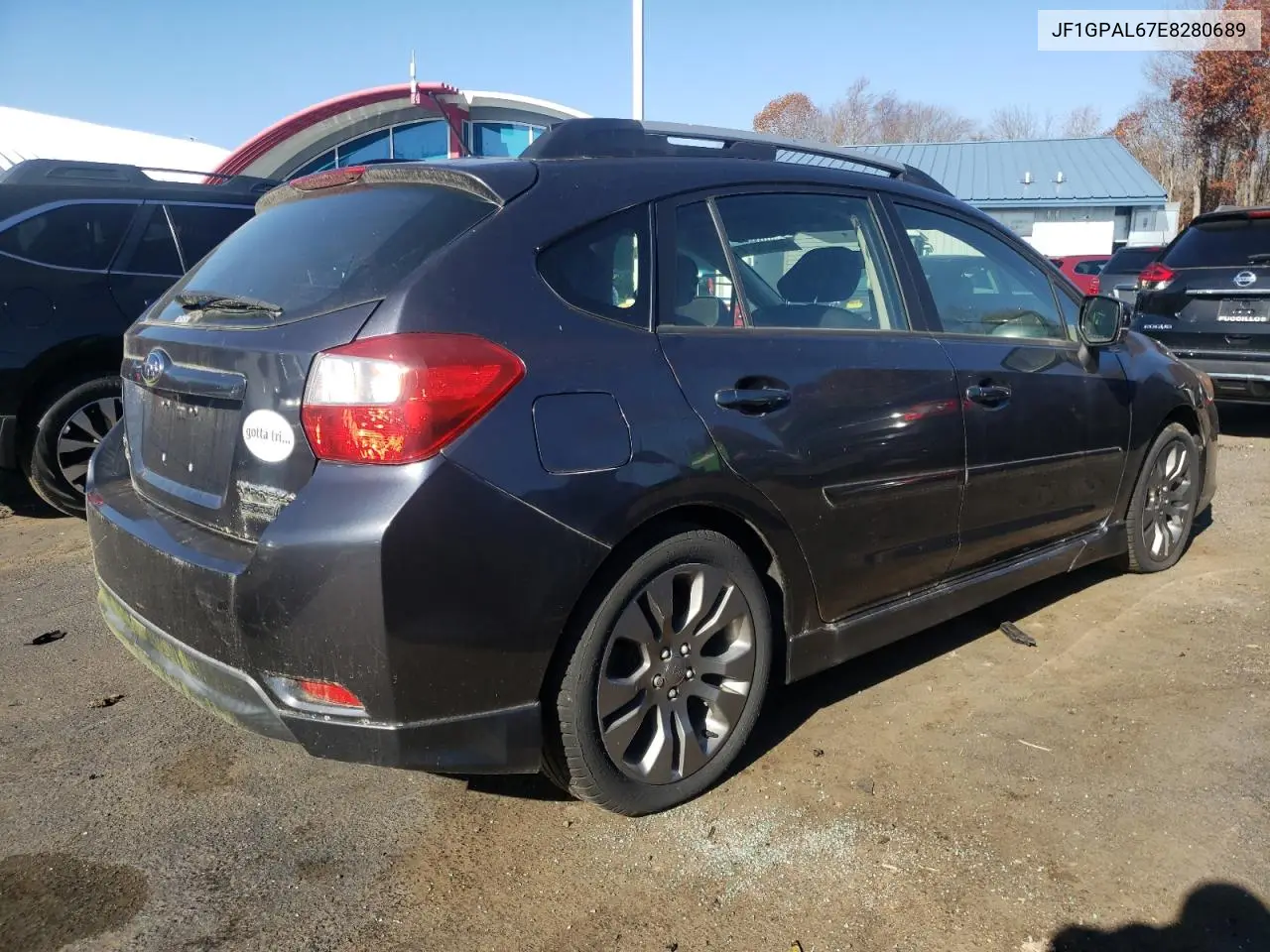 2014 Subaru Impreza Sport Premium VIN: JF1GPAL67E8280689 Lot: 78605574
