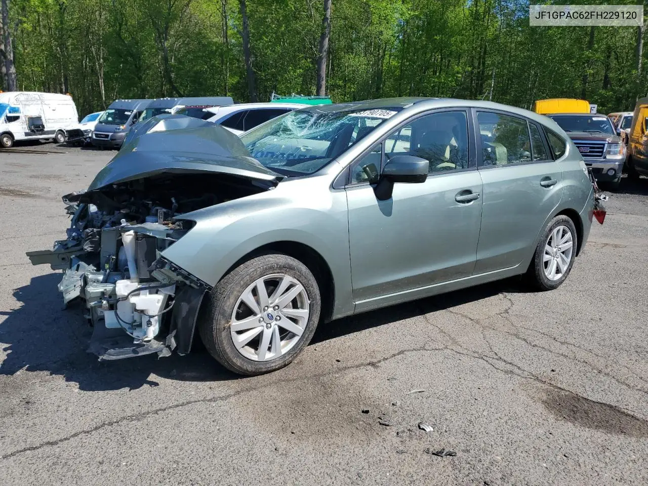 2015 Subaru Impreza Premium VIN: JF1GPAC62FH229120 Lot: 53790705