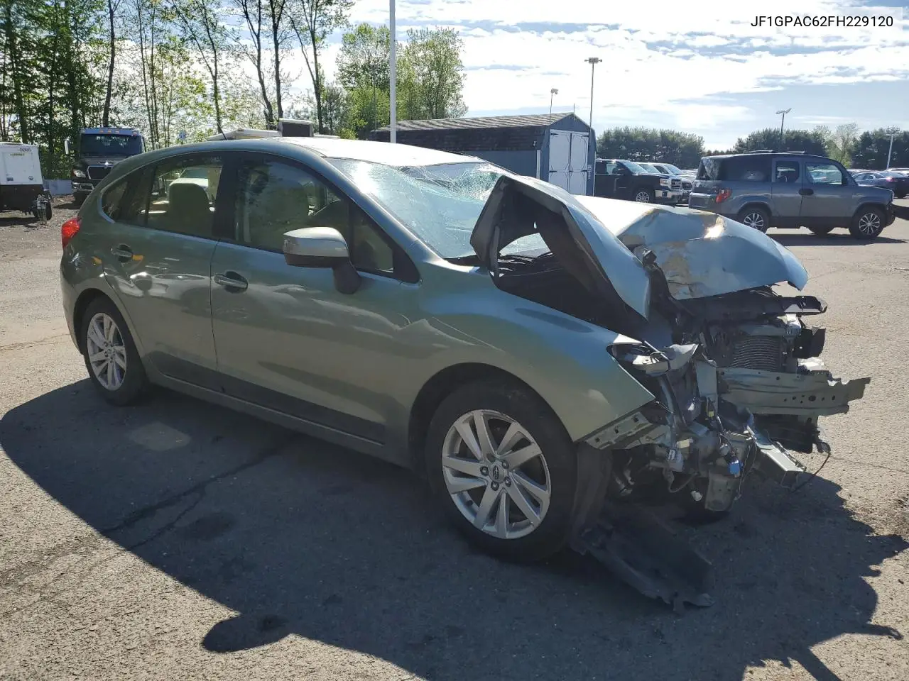2015 Subaru Impreza Premium VIN: JF1GPAC62FH229120 Lot: 53790705