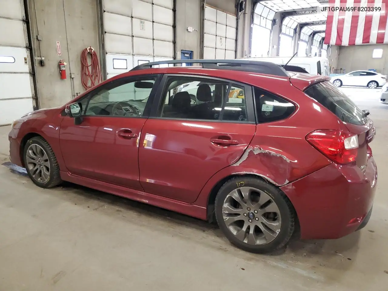 2015 Subaru Impreza Sport VIN: JF1GPAU69F8203399 Lot: 54492815