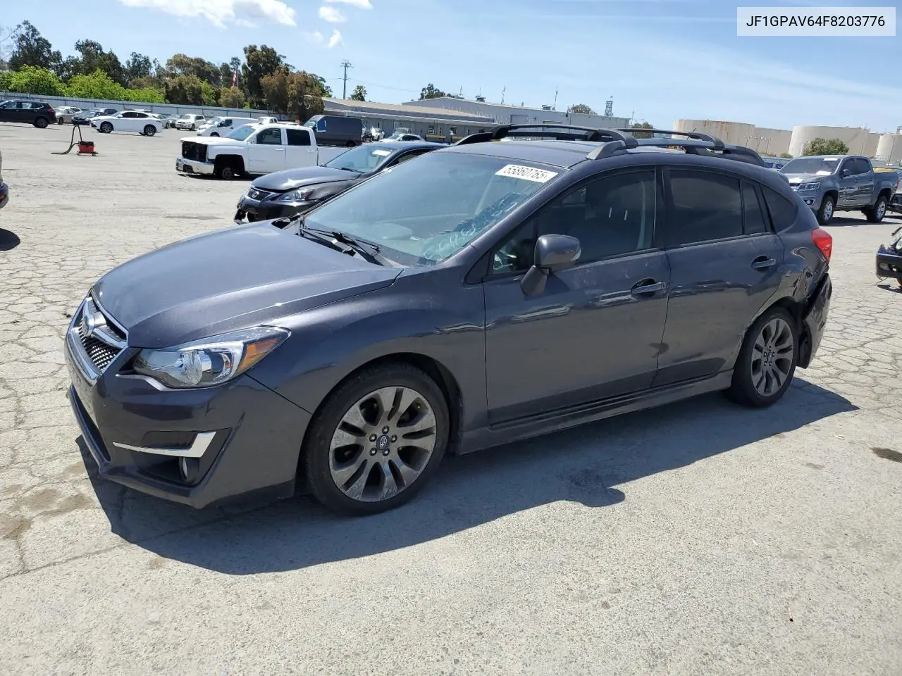 2015 Subaru Impreza Sport Limited VIN: JF1GPAV64F8203776 Lot: 55860765