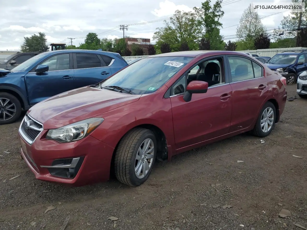 2015 Subaru Impreza Premium VIN: JF1GJAC64FH021628 Lot: 56842155