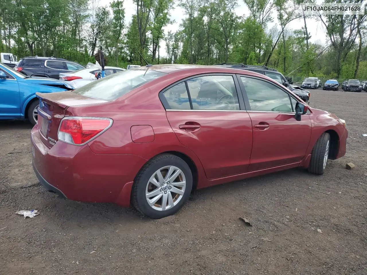 2015 Subaru Impreza Premium VIN: JF1GJAC64FH021628 Lot: 56842155