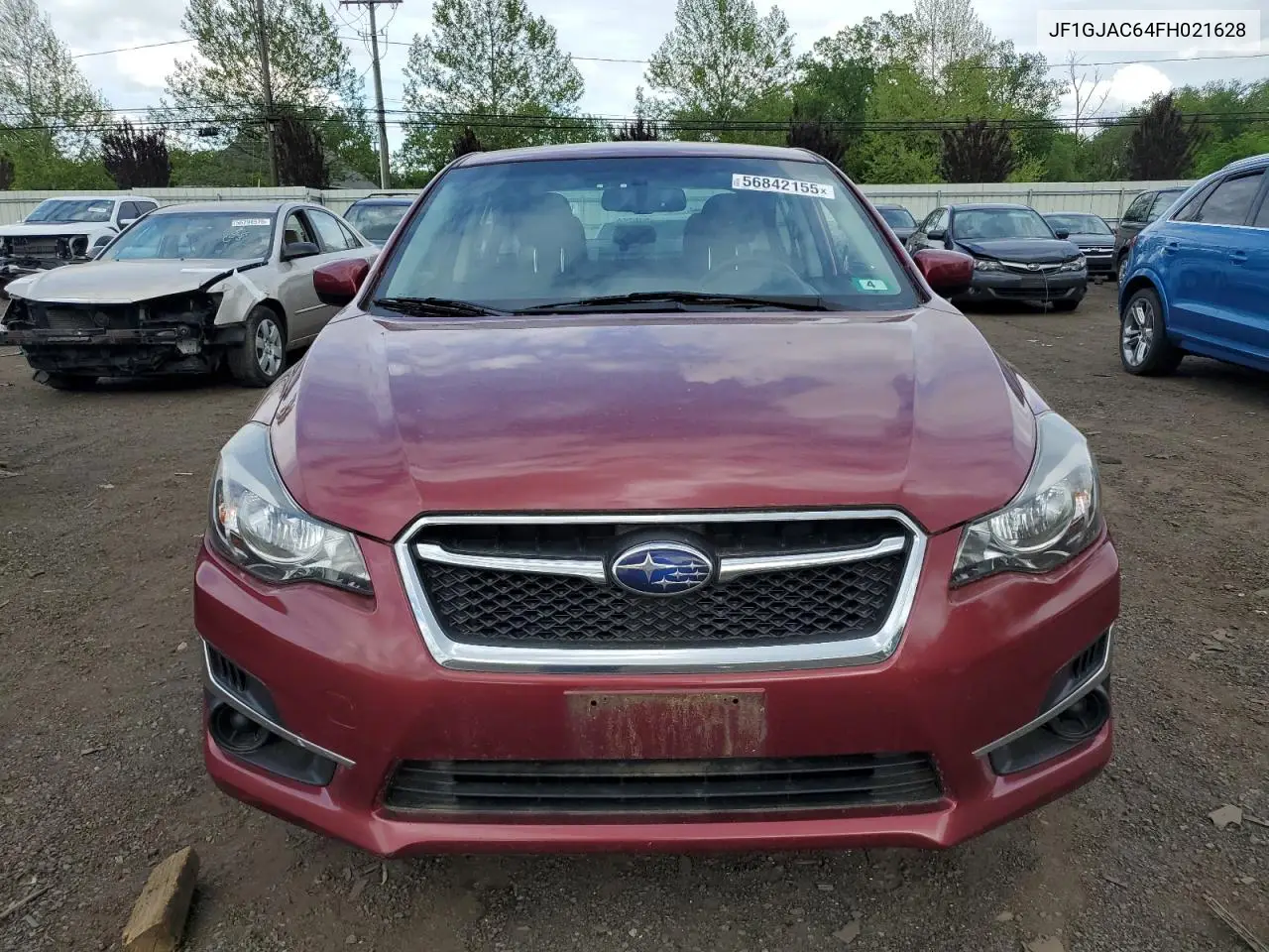 2015 Subaru Impreza Premium VIN: JF1GJAC64FH021628 Lot: 56842155