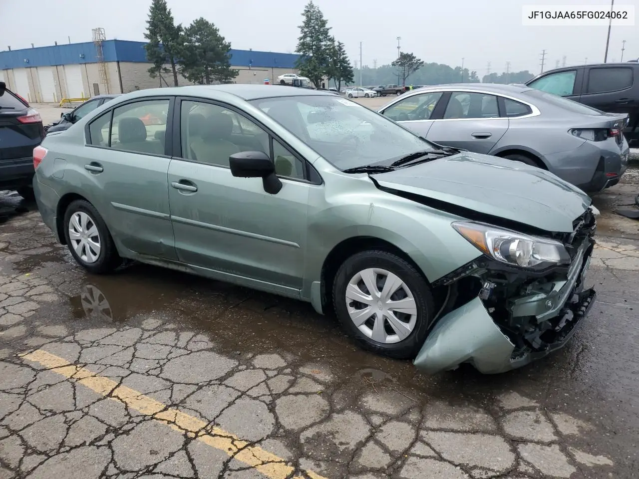 2015 Subaru Impreza VIN: JF1GJAA65FG024062 Lot: 59852185