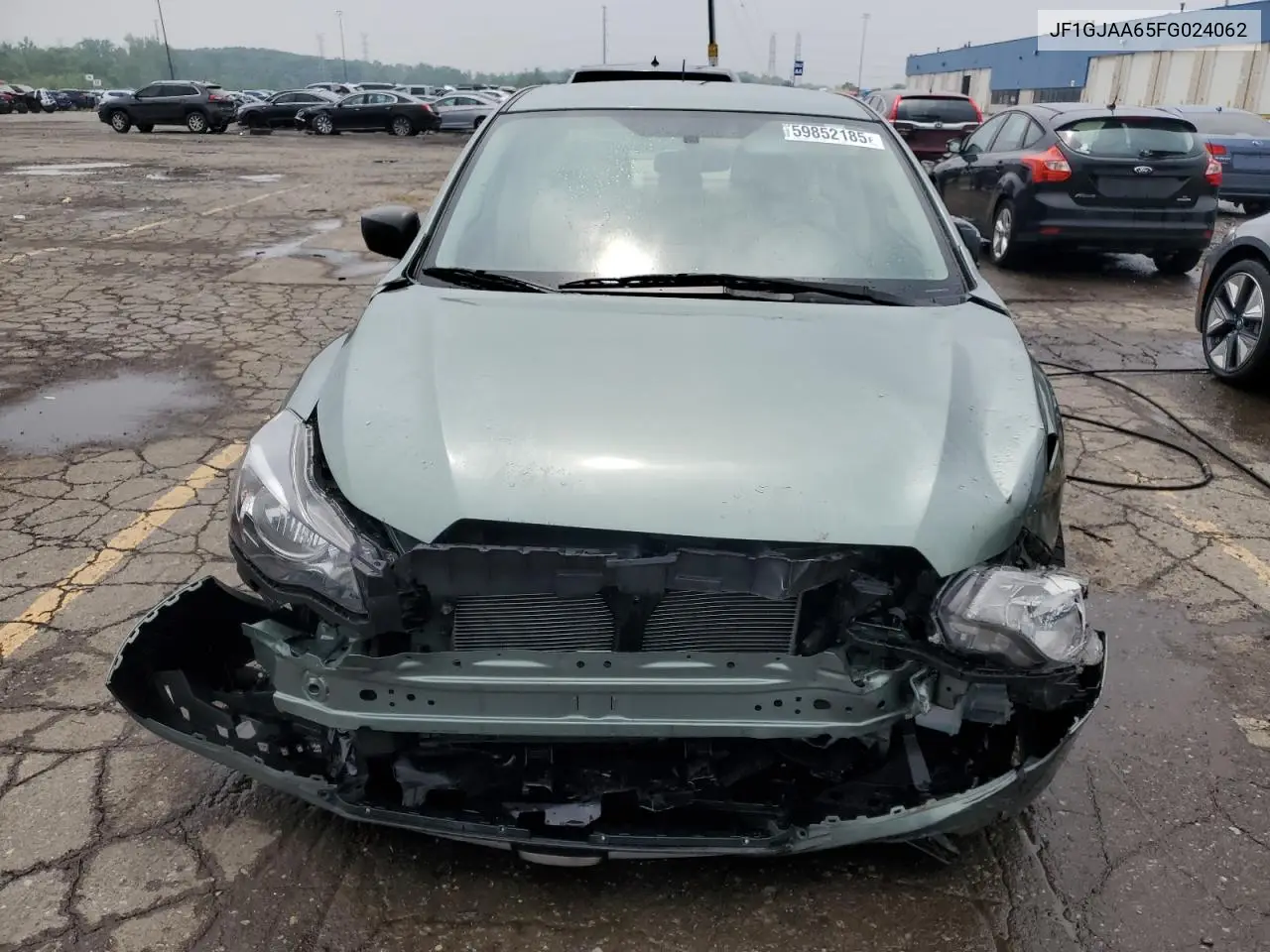 2015 Subaru Impreza VIN: JF1GJAA65FG024062 Lot: 59852185