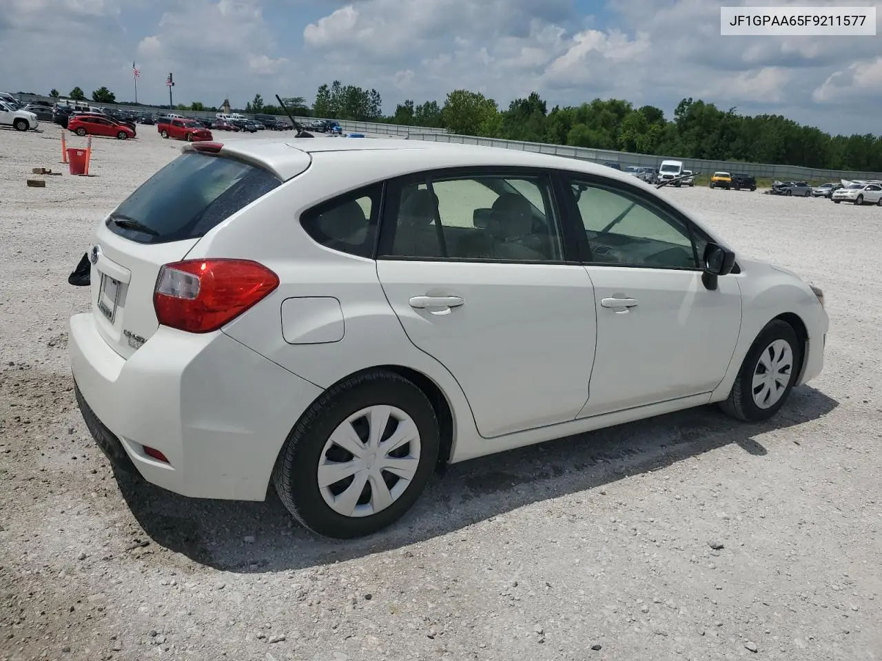 2015 Subaru Impreza VIN: JF1GPAA65F9211577 Lot: 62755115