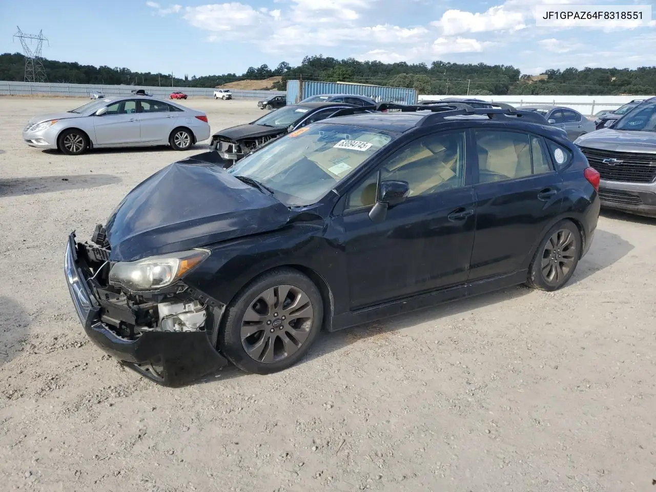 2015 Subaru Impreza Sport Limited VIN: JF1GPAZ64F8318551 Lot: 63094745