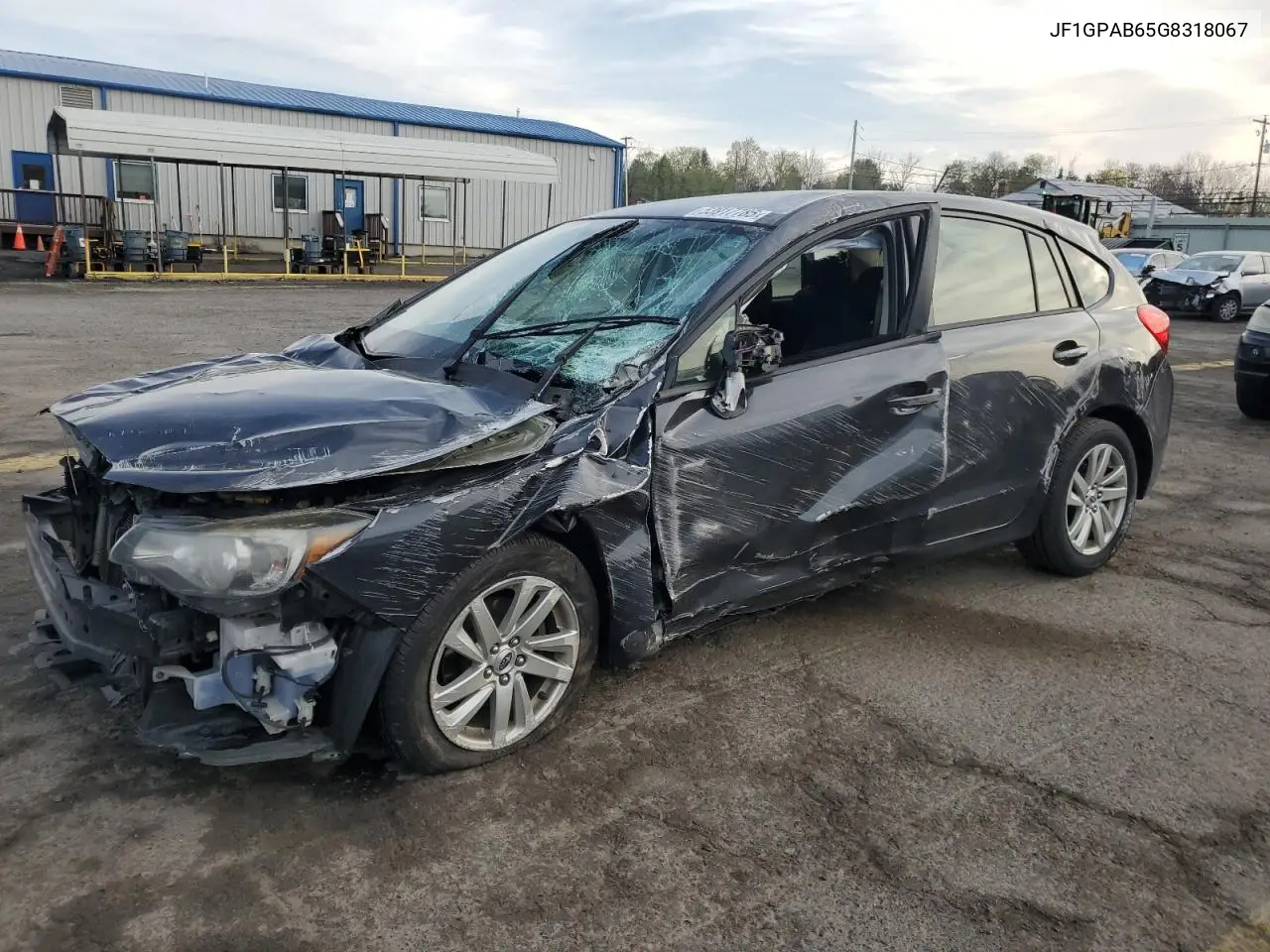 2016 Subaru Impreza Premium VIN: JF1GPAB65G8318067 Lot: 53917785
