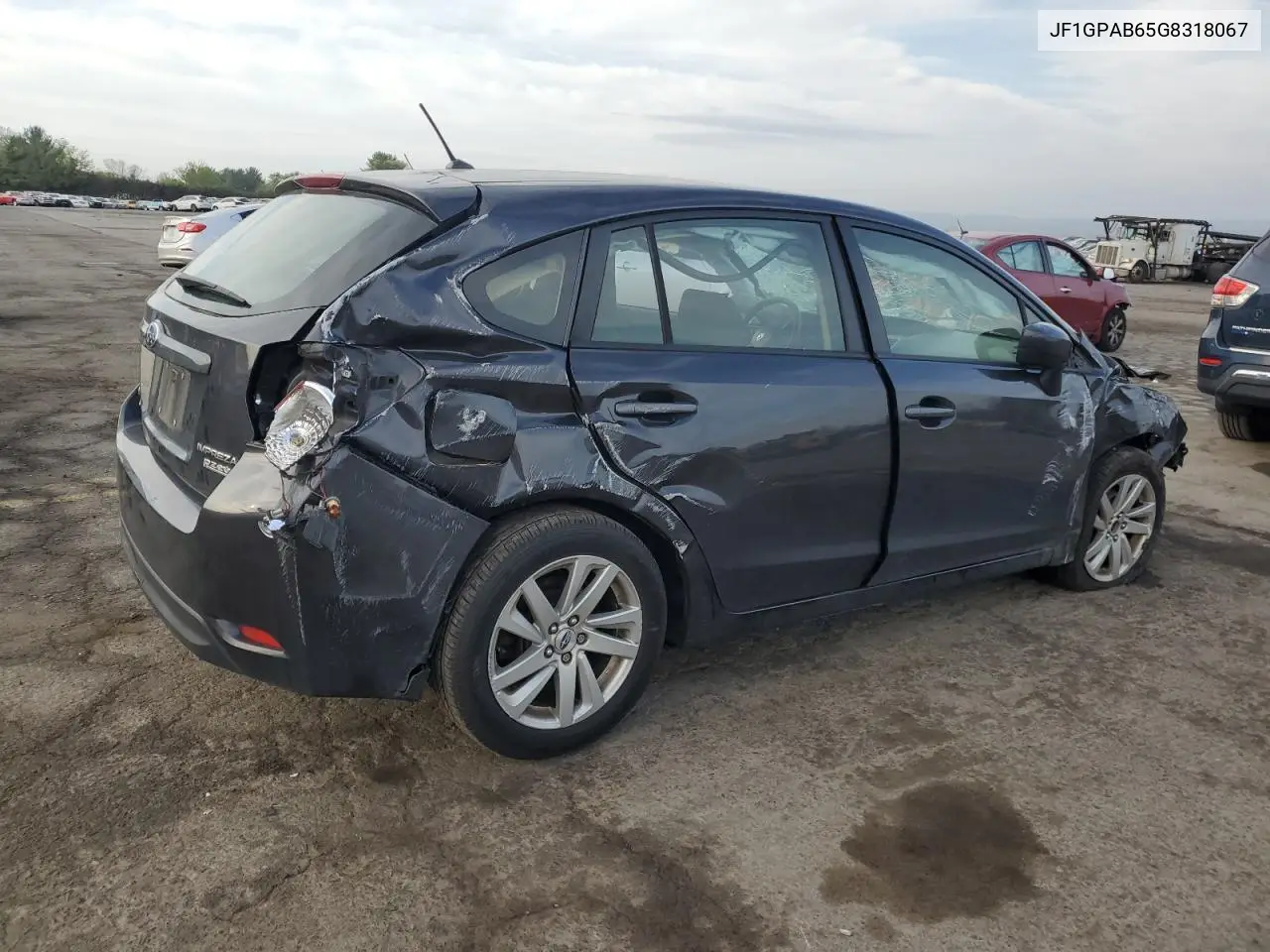 2016 Subaru Impreza Premium VIN: JF1GPAB65G8318067 Lot: 53917785