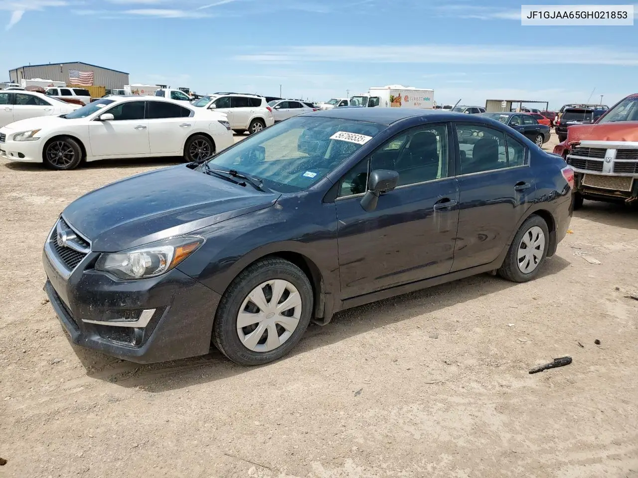 2016 Subaru Impreza VIN: JF1GJAA65GH021853 Lot: 56766535