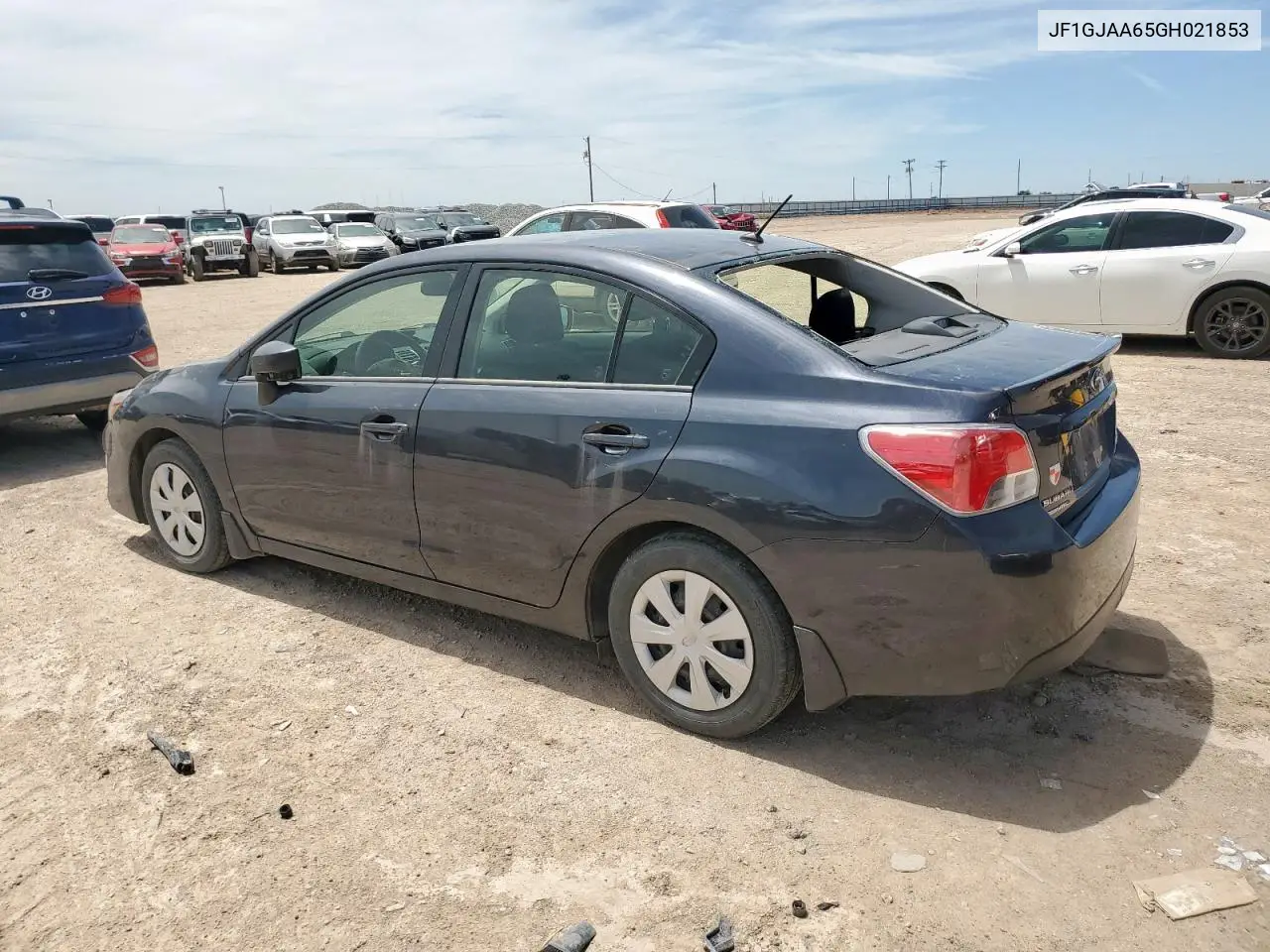2016 Subaru Impreza VIN: JF1GJAA65GH021853 Lot: 56766535