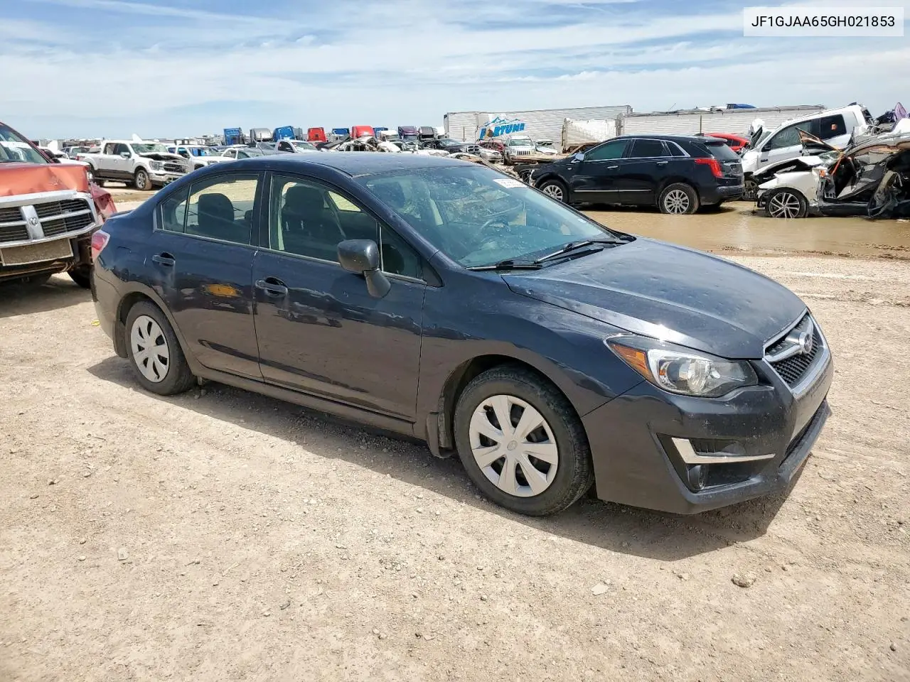 2016 Subaru Impreza VIN: JF1GJAA65GH021853 Lot: 56766535