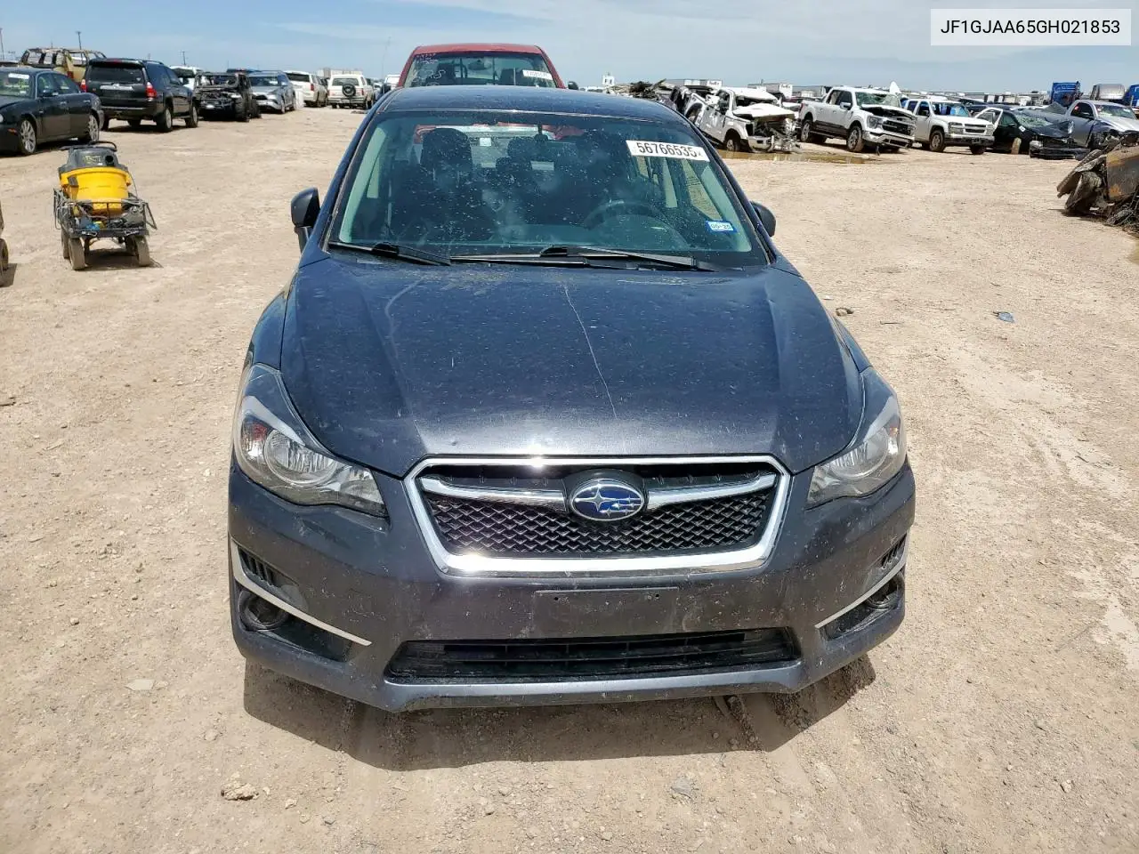 2016 Subaru Impreza VIN: JF1GJAA65GH021853 Lot: 56766535