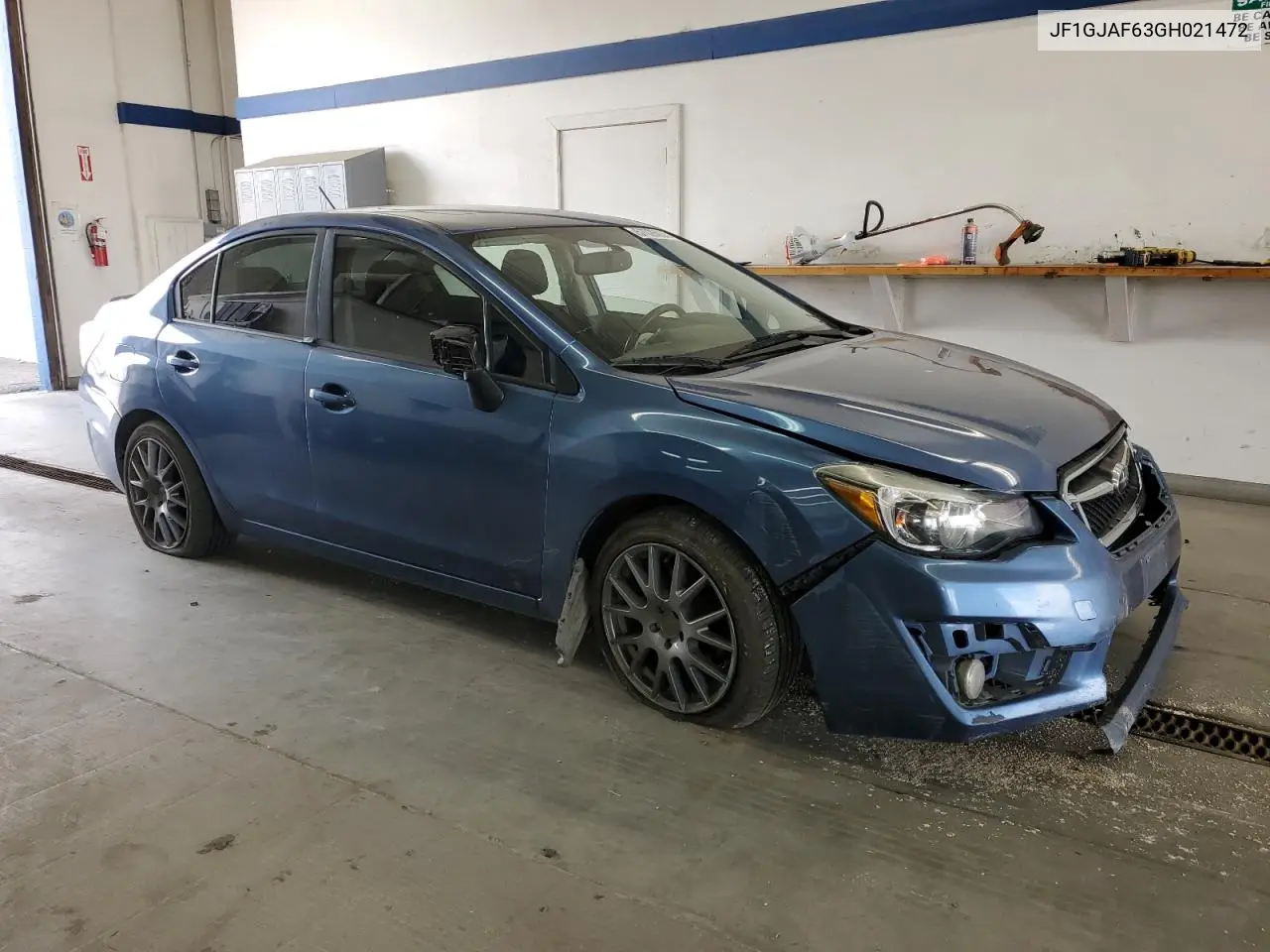 2016 Subaru Impreza Premium Plus VIN: JF1GJAF63GH021472 Lot: 57026035