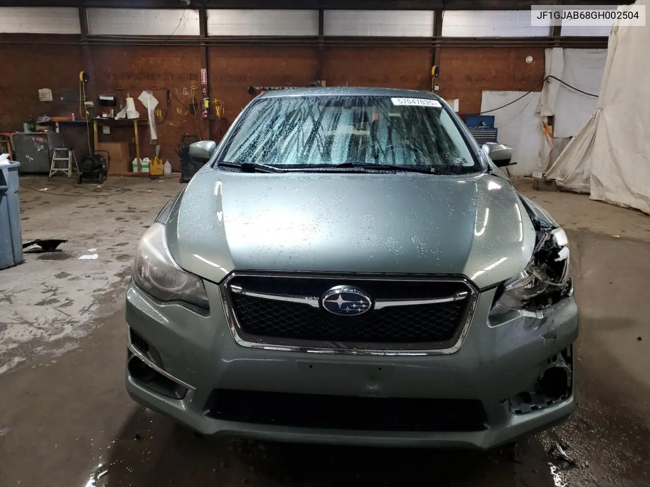 2016 Subaru Impreza Premium VIN: JF1GJAB68GH002504 Lot: 57047035