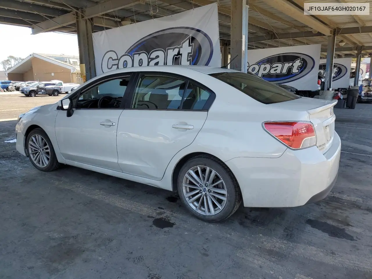 2016 Subaru Impreza Premium Plus VIN: JF1GJAF64GH020167 Lot: 57105725