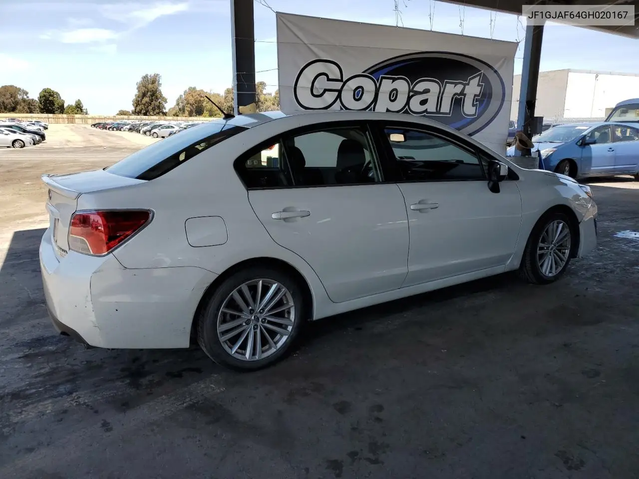 2016 Subaru Impreza Premium Plus VIN: JF1GJAF64GH020167 Lot: 57105725