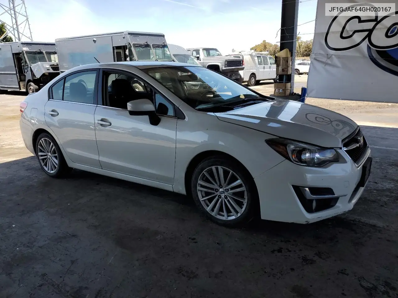 2016 Subaru Impreza Premium Plus VIN: JF1GJAF64GH020167 Lot: 57105725