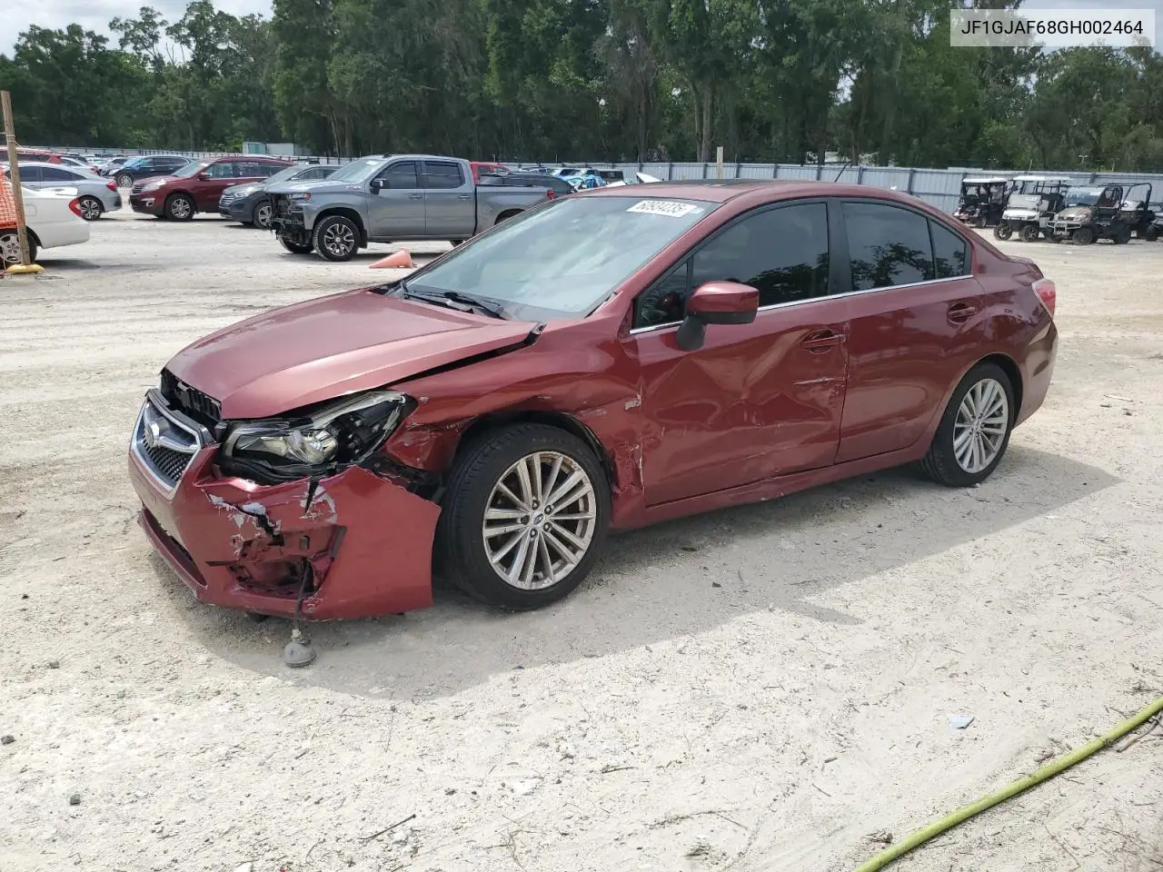 2016 Subaru Impreza Premium Plus VIN: JF1GJAF68GH002464 Lot: 60934235