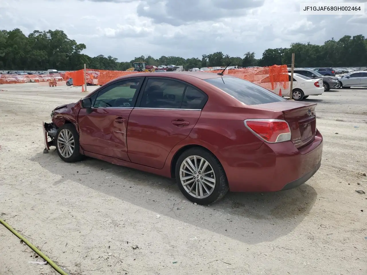 2016 Subaru Impreza Premium Plus VIN: JF1GJAF68GH002464 Lot: 60934235