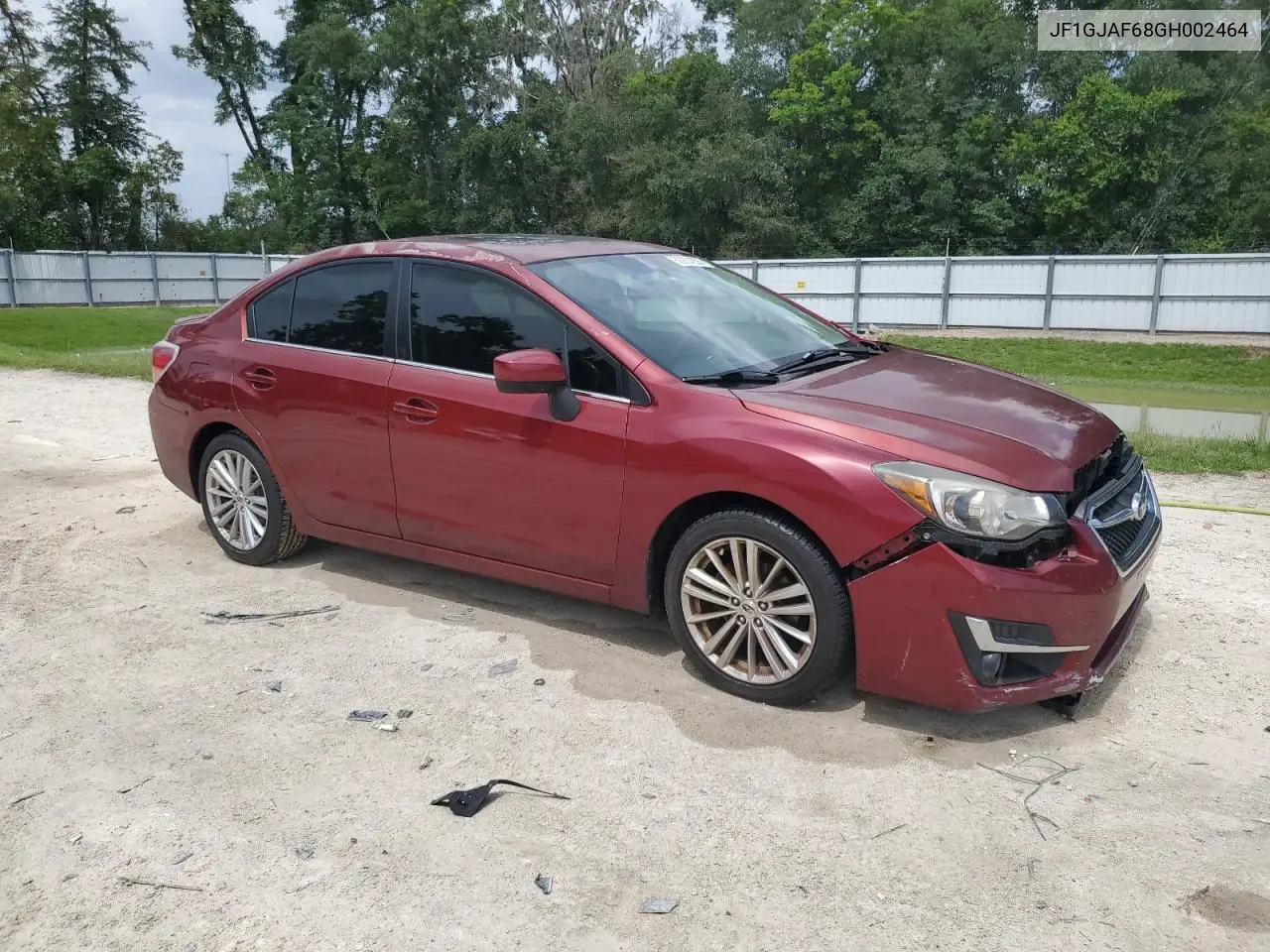2016 Subaru Impreza Premium Plus VIN: JF1GJAF68GH002464 Lot: 60934235