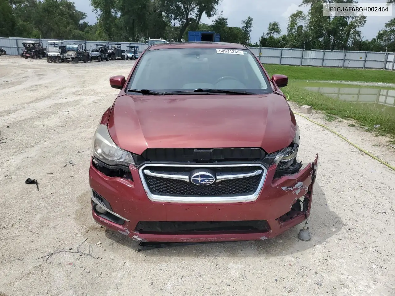 2016 Subaru Impreza Premium Plus VIN: JF1GJAF68GH002464 Lot: 60934235