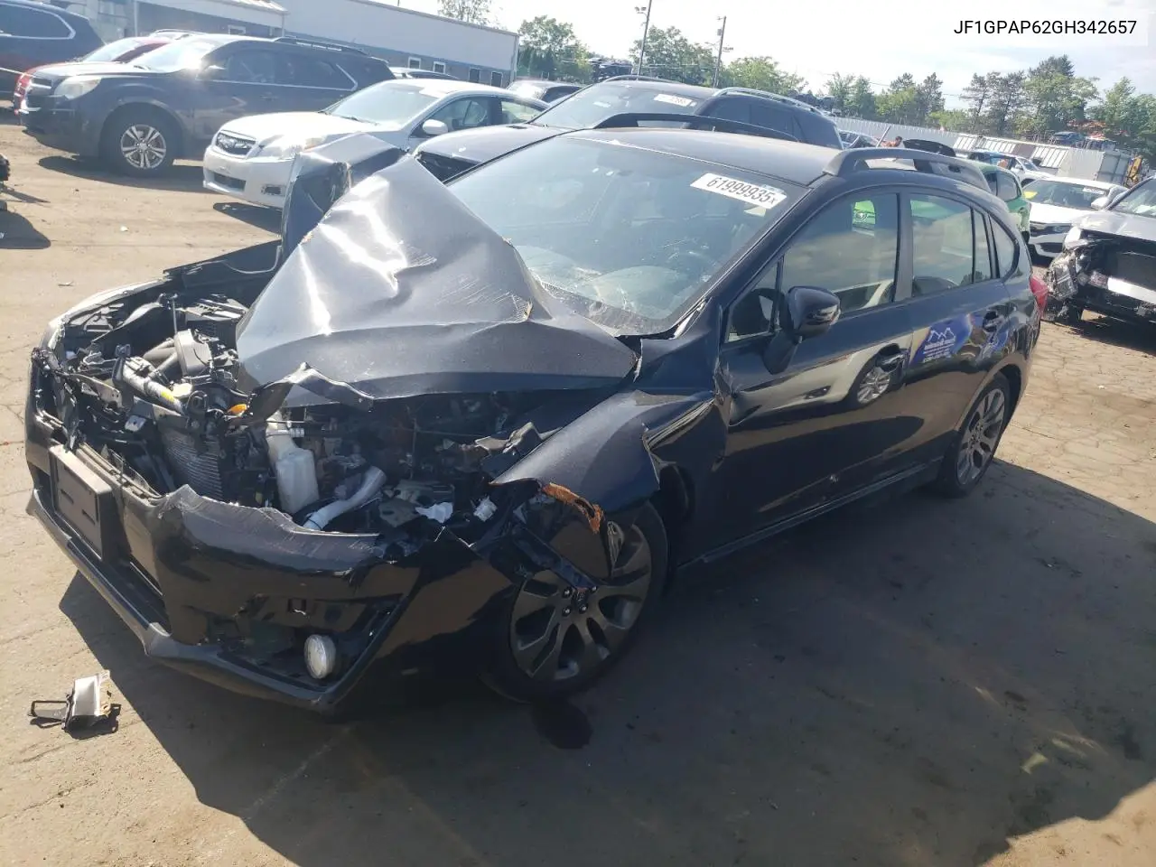 2016 Subaru Impreza Sport Premium VIN: JF1GPAP62GH342657 Lot: 61999935