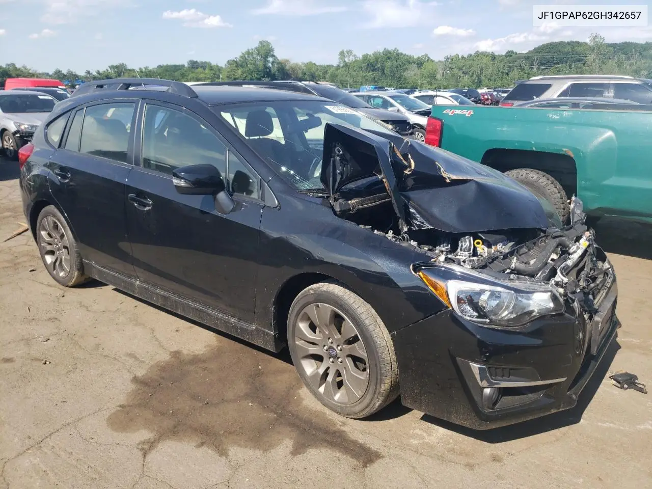 2016 Subaru Impreza Sport Premium VIN: JF1GPAP62GH342657 Lot: 61999935
