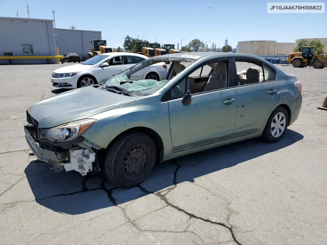 2016 Subaru Impreza VIN: JF1GJAA67GH006822 Lot: 62540345