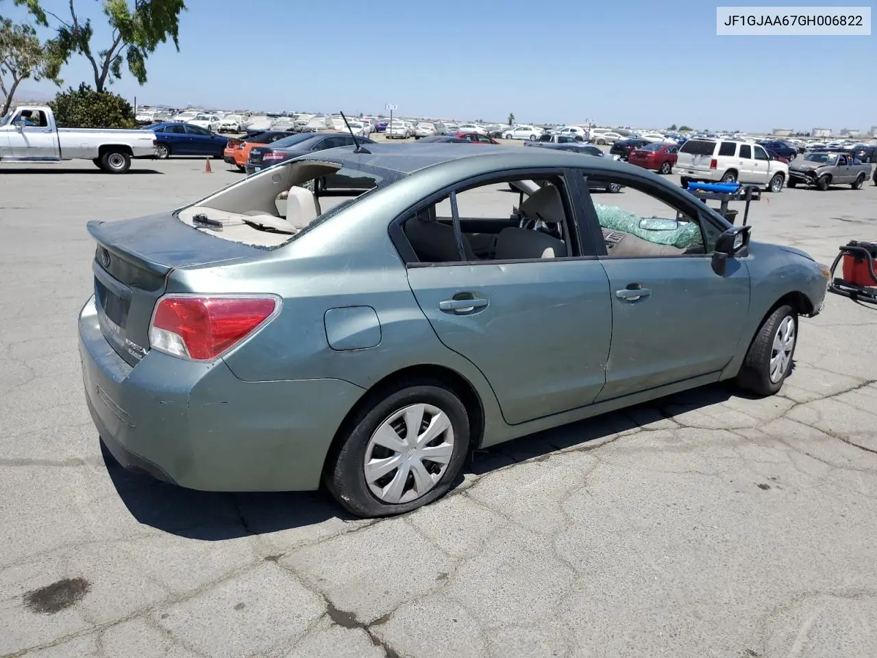 2016 Subaru Impreza VIN: JF1GJAA67GH006822 Lot: 62540345